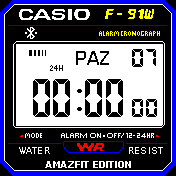 Casio F-91w TR