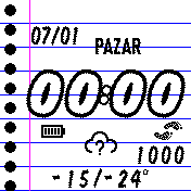 Giobin Kaderno Sketch Turkce Beyaz