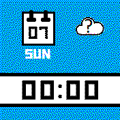 Pebble Time Light Blue 24H