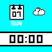 Pebble Time Cyan 24H