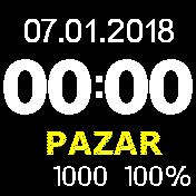 Kocaman saat ve tarihli Turkce