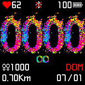 Digitale colori con secondi v3.0