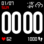 Big Digital White 12h v2