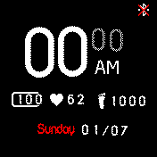 Simple watch face