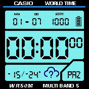 CASIO MULTIBAND5 TR EDIT (Hava durumlu)