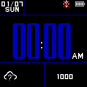 Fitpolo with Weather [BLUE]