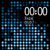 Apple Saat Mavi Noktalı