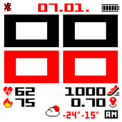 Hemendex 180717 Big Red 12/24h