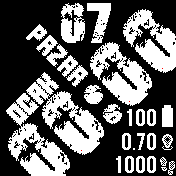 Eskitme Yazılı Gothic Siyah Turkce