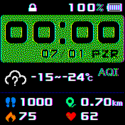 Original MI FIT Shade Watch face Repaint Turkce