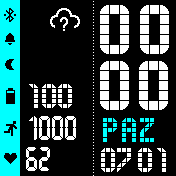 Led Fontlu Sutun Bolmeli Siyah Turkce