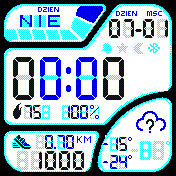 Digital Watchface PL