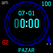 Mavi Lacivert Tasarım 12H versiyon