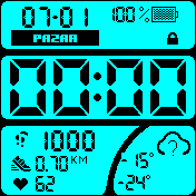 CASIO Mavi Şık Görünüm Türkçe 