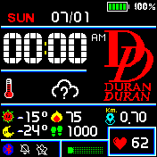 Duran Duran logo rojo