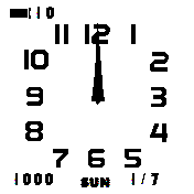 my lovely white analog