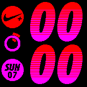 Nike+ 80s Miami Red/pink