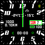 Analog Digital Watch 1.1 DE green