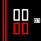 Simple red with date v.2