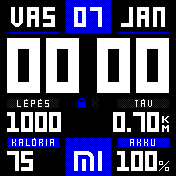 Hemendex 180801 HU DARK BLUE W/O HEART RATE