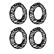 Siyah Beyaz Çizim Fontlu v.2