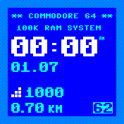 Commodore 64 V1.3 12h/24h
