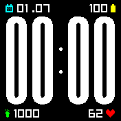 Big numbers pulse 24h