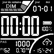 LCD mono CASIO FR NOIR traduit en français