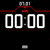 Hide lock black base