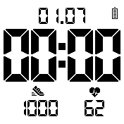 Hemendex basic digital white 24h