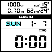 CASIO Dream v1 12h+24h