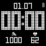 Hemendex basic digital black - ver. II - 24h