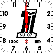 Harley davidson Dark Custom W&B Analog V1