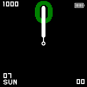 Green Numbered Analog SM