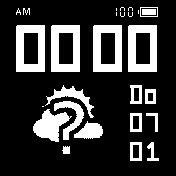 Big Meteo Wf B&W 12h