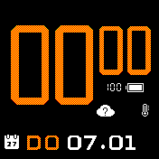 Base 1  2.0 orange white 24h