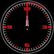 Analog with steps progress