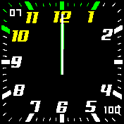 Analog Digital Watch 10-to-1