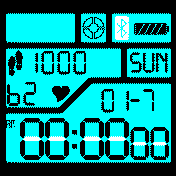 Digital infos(12h format)