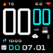 Base 1  2.1 Bianco Azzurro 12h