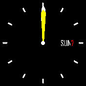 Black analog with lockmode