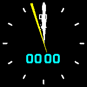 Analog Digital with lockmode 12H