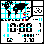 CASIO WT Continental Traveller 24H