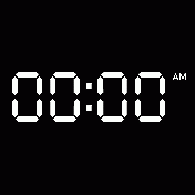 BlackMiAlarm (12h/24h)