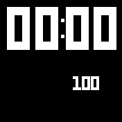 Clock & Battery on Lock