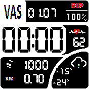 BW with white clock big day