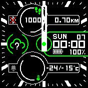 Analog Digital Watch 1.7 Modern EN / US