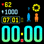 MOJA FACE COLOR WEATHER - 3 colors +12 H