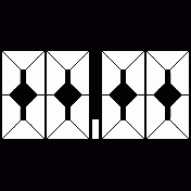 BigNumbers - 4 colors, 2 versions, 24h