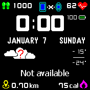 Weather 12h/24h  EN - ES update 2